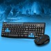 HK3800 2.4GHz Wireless Gaming Keyboard and 1600 DPI Gaming Mouse Desktop Combo